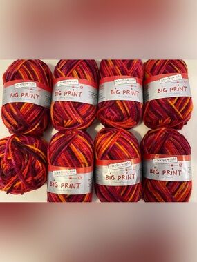 Schoeller & Stahl Big Print Young Fashion Superwash 100% Pure Virgin Wool 8x